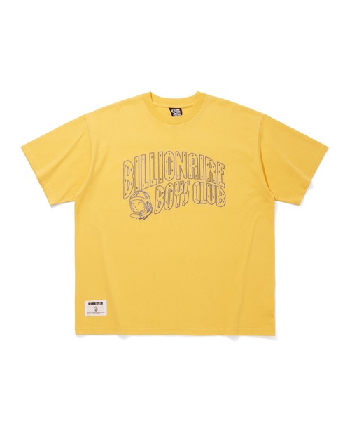 BILLIONAIRE BOYS CLUB(ビリオネア・ボーイズ・クラブ)の「EMBROIDERY COTTON T-SHIRT_ARCH LOGO(Tシャツ/カットソー・メンズ・ホワイト/ブラック/イエロー・X-LARGE/LARGE/MEDIUM/SMALL)」の1枚目の写真