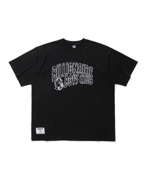 EMBROIDERY COTTON T-SHIRT_ARCH LOGO