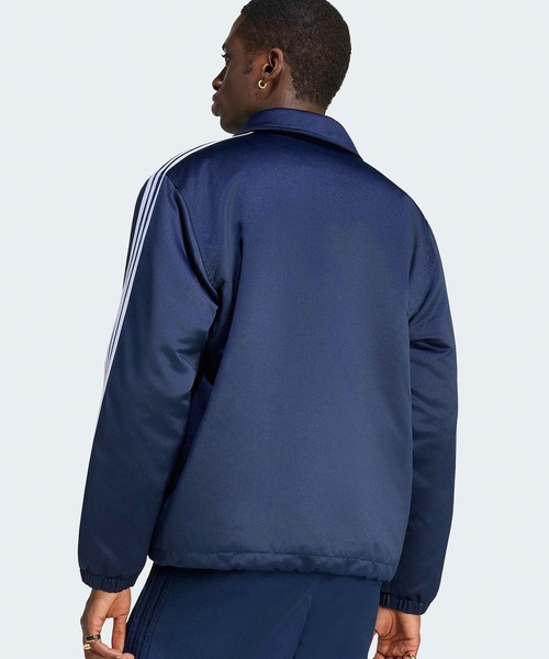 adidas(アディダス)の「adidas/アディダス adidas Originals トレフォイル コーチジャケット トレフォイル スリーストライプ メンズ ストリート スポーティ 2026年秋冬 秋服 冬服(ナイロンジャケット・メンズ・ネイビー/ブラック・S/M/L/XL/XS)」の5枚目の写真