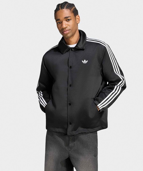 adidas(アディダス)の「adidas/アディダス adidas Originals トレフォイル コーチジャケット トレフォイル スリーストライプ メンズ ストリート スポーティ 2026年秋冬 秋服 冬服(ナイロンジャケット・メンズ・ネイビー/ブラック・S/M/L/XL/XS)」の9枚目の写真
