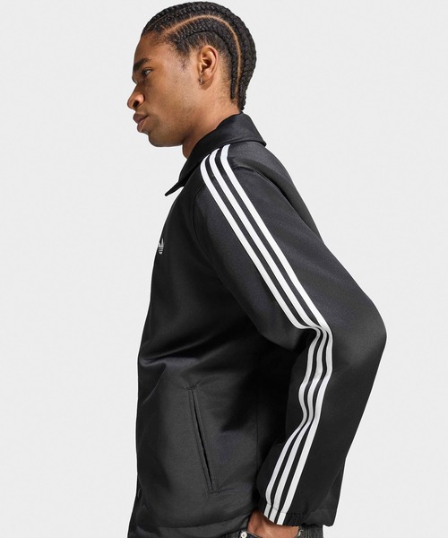 adidas(アディダス)の「adidas/アディダス adidas Originals トレフォイル コーチジャケット トレフォイル スリーストライプ メンズ ストリート スポーティ 2026年秋冬 秋服 冬服(ナイロンジャケット・メンズ・ネイビー/ブラック・S/M/L/XL/XS)」の11枚目の写真