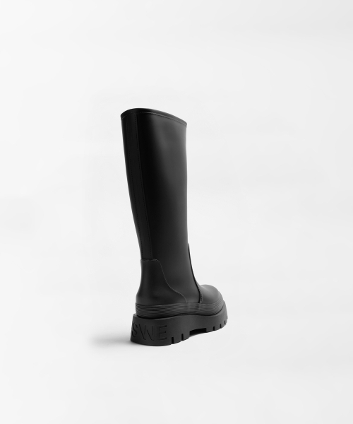 NSWE（ヌシェ）の「VLOCKER ロングレインブーツ7CM (ブラック) -NSW101BK（レインシューズ・レディース・ブラック・8.5）」の4枚目の写真