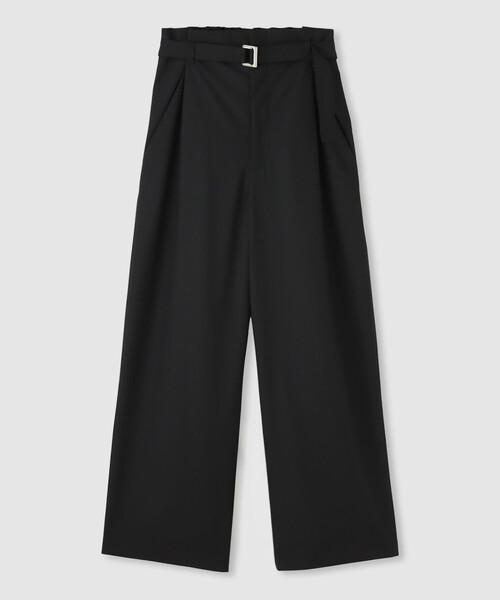 allureville(アルアバイル)の「ファインTRヨークレスパンツ(その他パンツ・レディース・ブラック/モカ・1/2)」の1枚目の写真