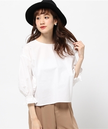 Ray BEAMS | ◇●FACTOTUM femme×Ray BEAMS / 別注 シュリンク 天竺 ブラウス(シャツ/ブラウス)