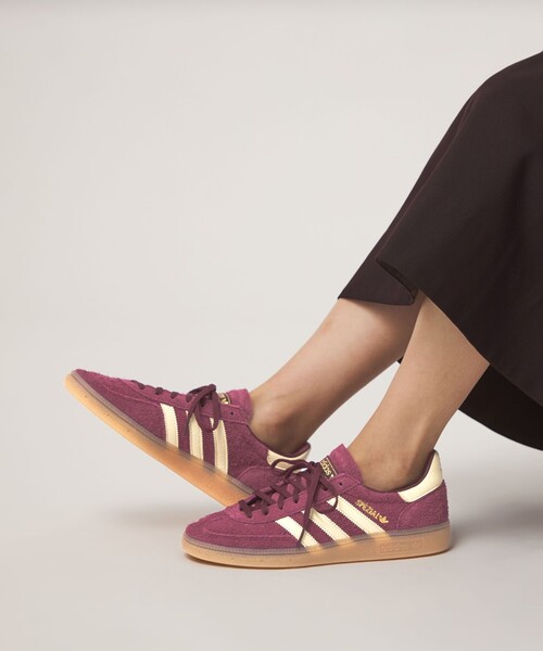 adidas Originals(アディダスオリジナルス)の「【WEB限定】<adidas Originals>ハンドボール スペツィアル スニーカー(スニーカー・レディース・ワイン・23cm/24.5cm/24cm/23.5cm)」の2枚目の写真