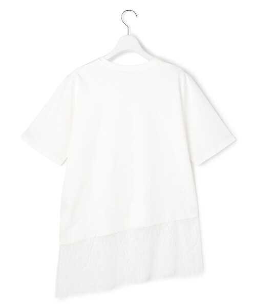 ICB(アイシービー)の「レースレイヤードコンビ Tシャツ(Tシャツ/カットソー・レディース・アイボリー系・LARGE/X-LARGE)」の9枚目の写真