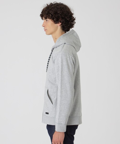 BLACK LABEL CRESTBRIDGE(ブラックレーベル・クレストブリッジ)の「クレストブリッジチェックコンビバックパイルパーカー(パーカー・メンズ・オフホワイト/ライトグレー/ベージュ系その他3/ブラック・XL/L/M)」の17枚目の写真