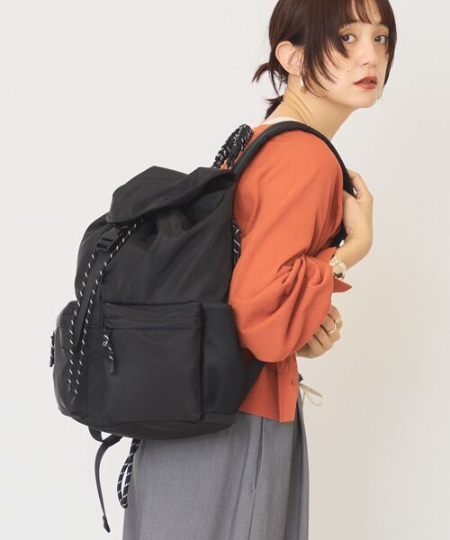 AMERICAN HOLIC（アメリカンホリック）の「7DAYS BAG/リュック（バックパック/リュック・レディース・ブラック/カーキ・FREE）」の2枚目の写真