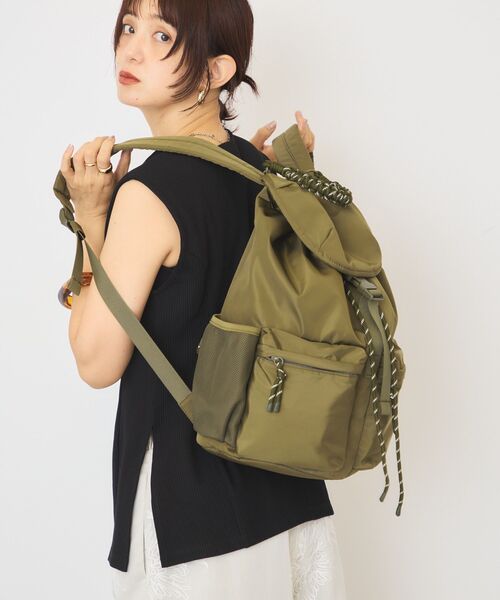 AMERICAN HOLIC（アメリカンホリック）の「7DAYS BAG/リュック（バックパック/リュック・レディース・ブラック/カーキ・FREE）」の16枚目の写真