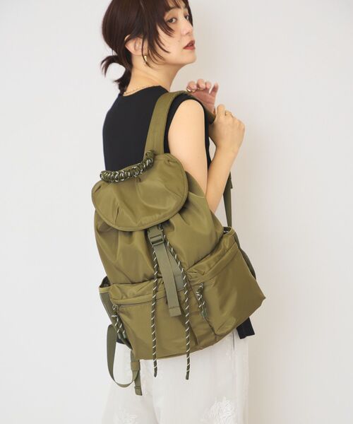 AMERICAN HOLIC（アメリカンホリック）の「7DAYS BAG/リュック（バックパック/リュック・レディース・ブラック/カーキ・FREE）」の13枚目の写真
