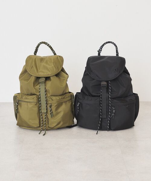 AMERICAN HOLIC（アメリカンホリック）の「7DAYS BAG/リュック（バックパック/リュック・レディース・ブラック/カーキ・FREE）」の4枚目の写真