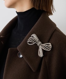 ROPE'（ロペ）の「ビジューリボンブローチ(RIBBON BROOCH)（ブローチ/コサージュ）」