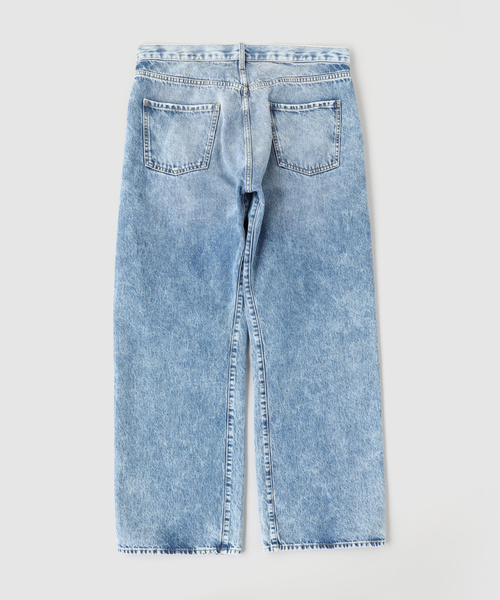 Maison Margiela(メゾンマルジェラ)の「MAISON MARGIELA(メゾン マルジェラ) CONTRAST POCKET DENIM TROUSERS(デニムパンツ・メンズ・ブルー系その他・48/46)」の2枚目の写真