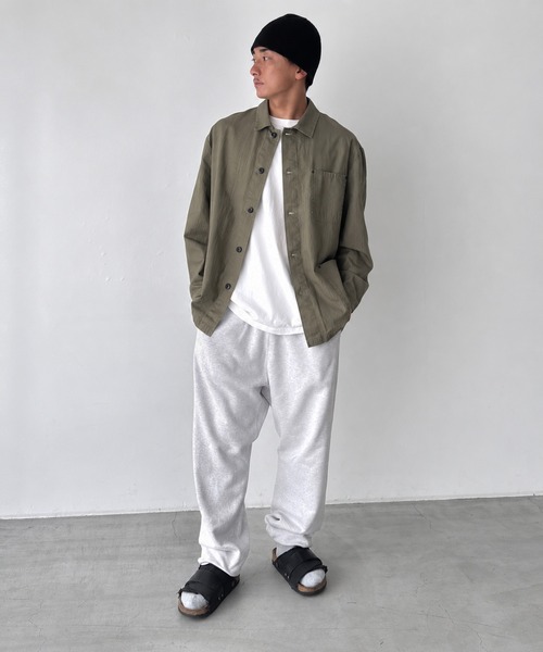 CANAL JEAN(キャナルジーン)の「choice_cnl コットンカバーオール(その他アウター・レディース・カーキ/ブラック・ONE SIZE)」の15枚目の写真