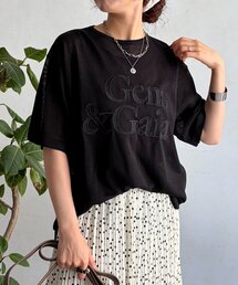 un dix cors | 刺繍ロゴニットプルオーバー(ニット/セーター)