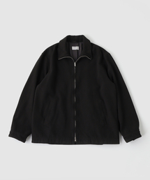 HERILL / ヘリル BACKSATIN ZIP-UP JACKET