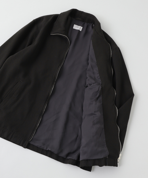 HERILL（ヘリル）の「HERILL / ヘリル BACKSATIN ZIP-UP JACKET（その他アウター・メンズ・ブラウン・2/1）」の3枚目の写真