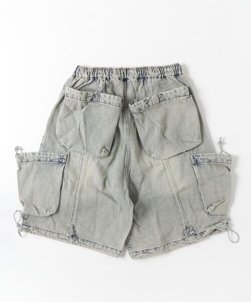 F-LAGSTUF-F(フラグスタフ)の「CPG ANOMALY CORD DENIM HALF PANTS(その他パンツ・メンズ・ブルー/Black・LARGE/MEDIUM)」の3枚目の写真