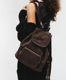 SOTY BACKPACK - NUBUCK BROWN