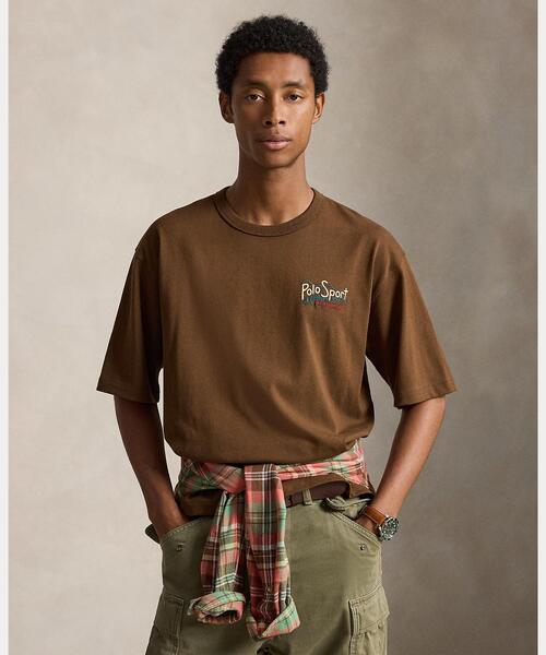 POLO RALPH LAUREN(ポロ ラルフ ローレン)の「リラックス フィット Polo Sport Tシャツ(Tシャツ/カットソー・メンズ・ブラウン系・M/L)」の9枚目の写真