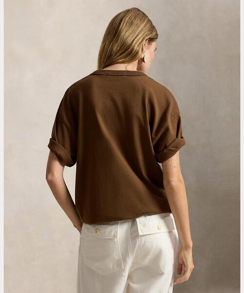 POLO RALPH LAUREN(ポロ ラルフ ローレン)の「リラックス フィット Polo Sport Tシャツ(Tシャツ/カットソー・メンズ・ブラウン系・M/L)」の5枚目の写真