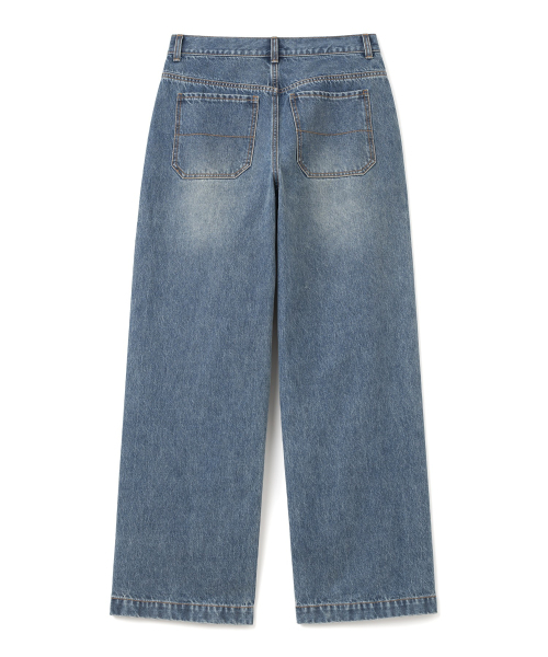 MILLO WOMEN（ミロウーマン）の「ヴィンテージポケットルーズジーンズ [ミッドブルー]（デニムパンツ・レディース・その他・SMALL/MEDIUM）」の3枚目の写真
