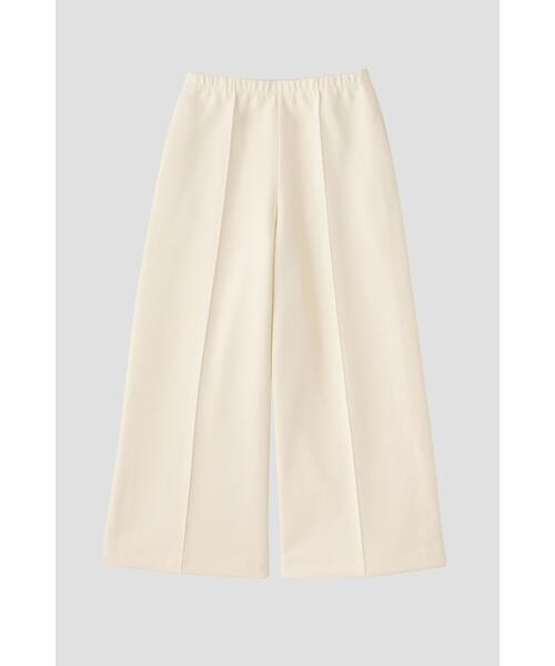 YLEVE（イレーヴ）の「［別注］YLEVE / TWEEDY BONDING JERSEY WIDE TR（その他パンツ・レディース・ホワイト/ブラック・2/1/0）」の11枚目の写真