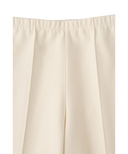 YLEVE（イレーヴ）の「［別注］YLEVE / TWEEDY BONDING JERSEY WIDE TR（その他パンツ・レディース・ホワイト/ブラック・2/1/0）」の12枚目の写真