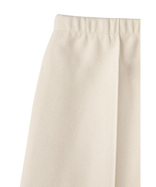 YLEVE（イレーヴ）の「［別注］YLEVE / TWEEDY BONDING JERSEY WIDE TR（その他パンツ・レディース・ホワイト/ブラック・2/1/0）」の13枚目の写真