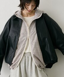COLONY 2139（コロニートゥーワンスリーナイン）の「ライトアウター/撥水/軽量/秋服/11月中旬再入荷予定！！予約受付中 チェックダブルジップパーカー（ブルゾン）」