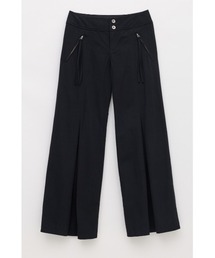 TUCK WIDE FLARE パンツ