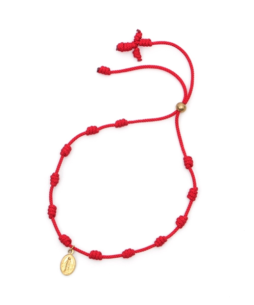 FACES(7)(フェイシーズセブン)の「【FACES(7)】ロザリオコードアンクレット -MARIA- (BRASS)(アンクレット・メンズ・ブラック/レッド/ブルー/ネイビー/イエロー/オレンジ/グリーン/ピンク/ライトブルー/ライトピンク・FREE)」の17枚目の写真