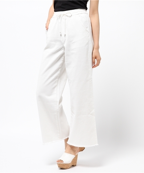 MOUSSY（マウジー）の「EASY DENIM WIDE PT（デニムパンツ・レディース・ホワイト・1）」の5枚目の写真
