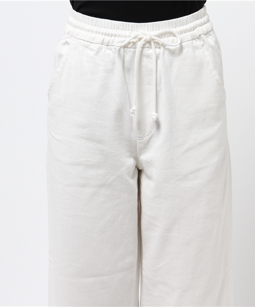 MOUSSY（マウジー）の「EASY DENIM WIDE PT（デニムパンツ・レディース・ホワイト・1）」の9枚目の写真