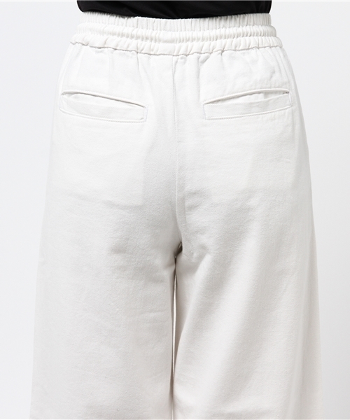MOUSSY（マウジー）の「EASY DENIM WIDE PT（デニムパンツ・レディース・ホワイト・1）」の10枚目の写真