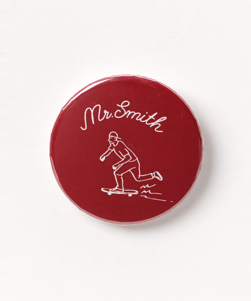 WEGO（ウィゴー）の「WEGO/Mr.Smith缶バッジ（バッジ・メンズ・イエロー/レッド/ホワイト・FREE）」の3枚目の写真