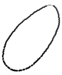 ８(eight) | ロング ビーズネックレス シルバービーズ インディアンジュェリー (ネックレス)