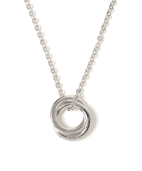 SHELLAC HOMME（シェラックオム）の「【ZOZOTOWN限定】SHELLAC HOMME/シェラック オム ネックレス ロゴ刻印 リング（ネックレス・メンズ・シルバー/ゴールド・FREE）」の2枚目の写真