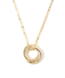 SHELLAC HOMME | 【ZOZOTOWN限定】SHELLAC HOMME/シェラック オム ネックレス ロゴ刻印 リング(ネックレス)