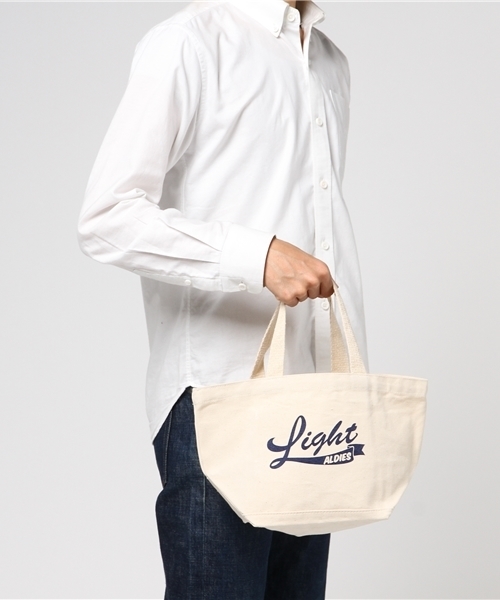 ALDIES（アールディーズ）の「Light Mini Tote（トートバッグ・メンズ・ホワイト系その他2/ホワイト系その他・FREE）」の8枚目の写真