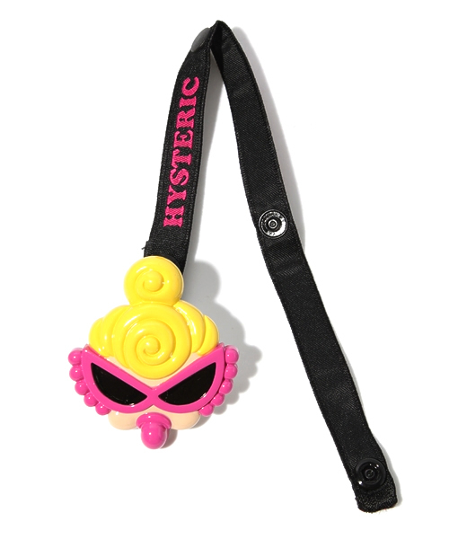 HYSTERIC MINI(ヒステリックミニ)の「MINI おしゃぶりクリップ(その他ベビー用品・キッズ・ブラック/ピンク/ブラック系その他/パープル・FREE)」の5枚目の写真