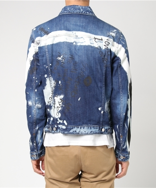 DSQUARED2（ディースクエアード）の「SPORTSJACKET（デニムジャケット・メンズ・ブルー・46/44/48/50）」の4枚目の写真