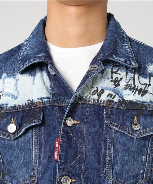 DSQUARED2（ディースクエアード）の「SPORTSJACKET（デニムジャケット・メンズ・ブルー・46/44/48/50）」の5枚目の写真