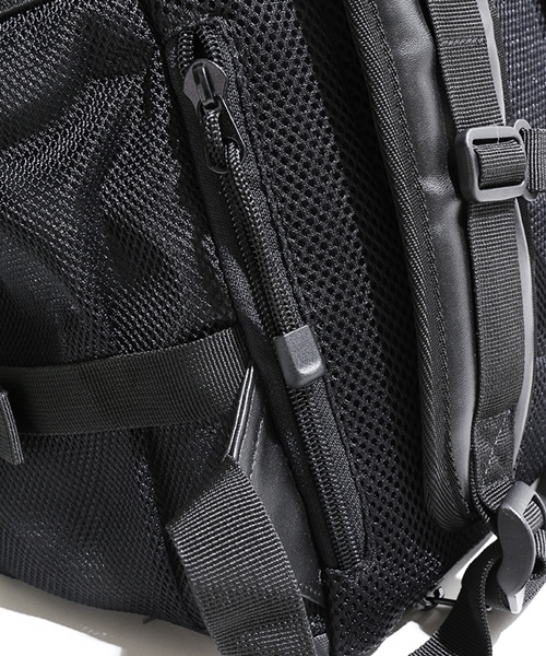 WEGO（ウィゴー）の「WEGO/フェイクレザースクールビッグリュック（バックパック/リュック・メンズ・ブラック/サックスブルー/ライトピンク/ホワイト・FREE）」の17枚目の写真