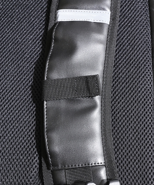 WEGO（ウィゴー）の「WEGO/フェイクレザースクールビッグリュック（バックパック/リュック・メンズ・ブラック/サックスブルー/ライトピンク/ホワイト・FREE）」の13枚目の写真