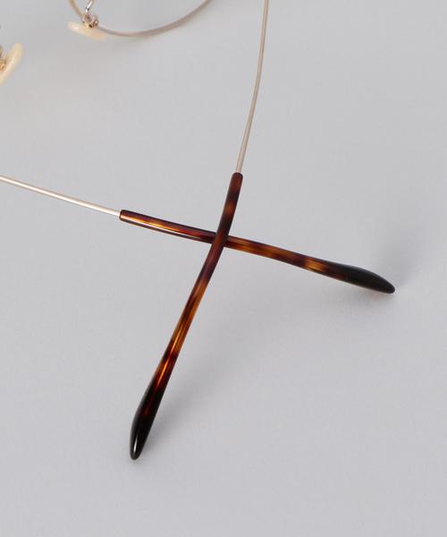 Oliver Goldsmith（オリバーゴールドスミス）の「＜OLIVER GOLD SMITH＞RADLETT EYEWEAR/ｱｲｳｪｱ（メガネ・メンズ・ゴールド/シルバー・FREE）」の6枚目の写真