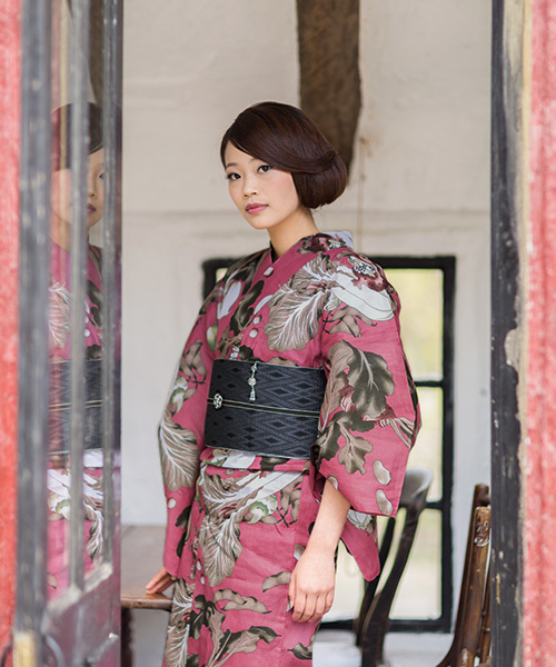 セール 女性浴衣単品 浅蘇芳色 野菜 浴衣 Kimonomachi キモノマチ のファッション通販 Zozotown