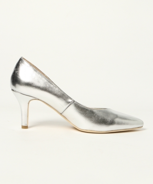 A part by（アパートバイ）の「Vカットパンプス　767093（パンプス・レディース・マスタード/ブルー/シルバー/ブラック・LARGE/MEDIUM/X-LARGE）」の11枚目の写真