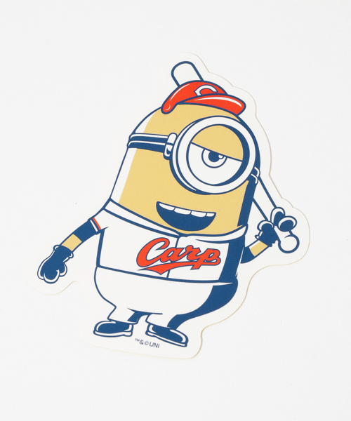 Minions ミニオンズ の Wego ミニオン カープ ステッカー スチュ ステッカー テープ Wear