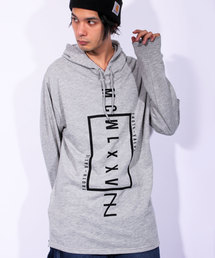 ８(eight) | ロゴ プルオーバー パーカー スウェット ロング丈 (パーカー)